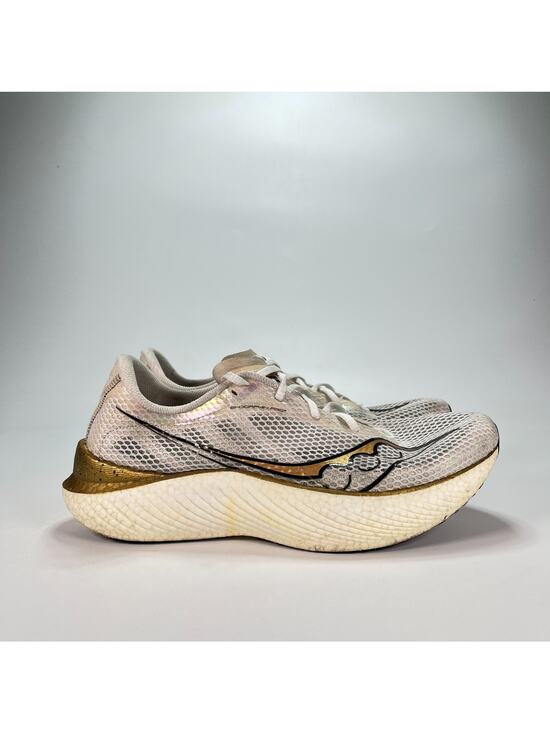 Saucony Endorphin Pro 3 White Gold Athletic Running Shoes S20755-13 Mens Size 12 main image 5